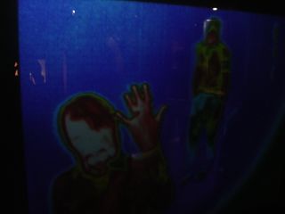 Daniel in der W�rmebildkamera