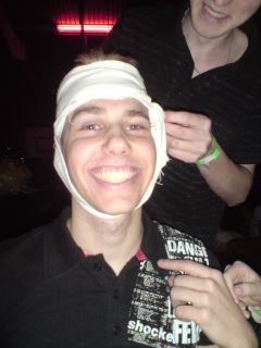 Michi l�sst sich verbinden