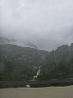 Regenwetter in der Schweiz