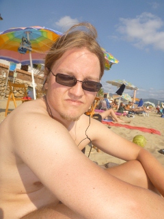 Bj�rn in der Sonne