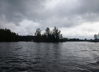 Unsere �bernachtungsinsel