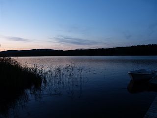 D�mmerung am See