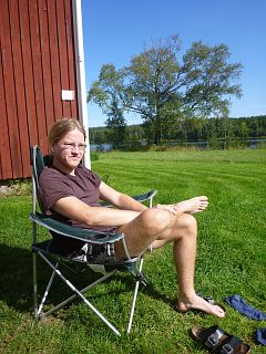 Bj�rn im Gammelstuhl