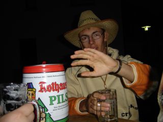 Zipfel vorm Z�pflefass